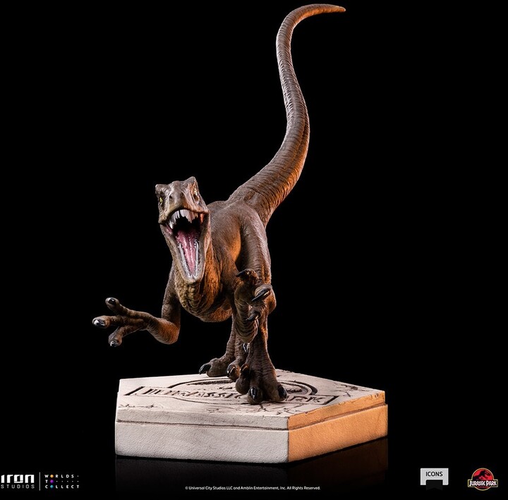 Figurka Iron Studios Jurassic Park - Velociraptor A - Icons_1251022200