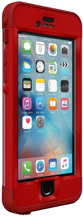 LifeProof Nüüd poudro pro iPhone 6s, odolné, červená_861959455