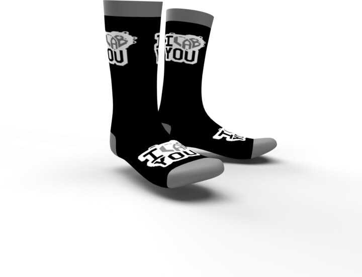 Ponožky I LAB YOU - černo-šedá, 35-38_674948873