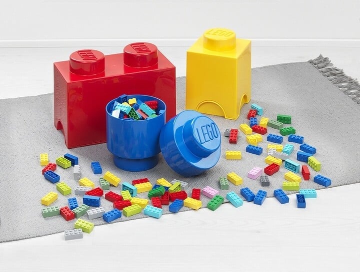 Úložný box LEGO, malý (2), černá