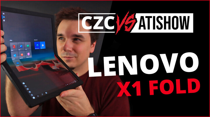 Tablet? Notebook? Knížka?! - Lenovo ThinkPad X1 Fold Gen 1! | CZC vs AtiShow #37