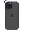 EPICO hliníkové tvrzené sklo na čočky fotoaparátu pro Apple iPhone 15 / 15 Plus, černá_1167426954