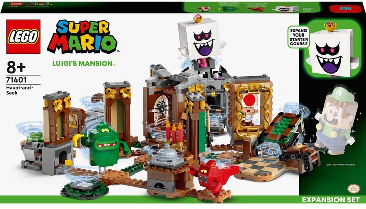 LEGO® Super Mario™ 71401 Luigiho sídlo – Na strašenou – rozšiřující set_767324306