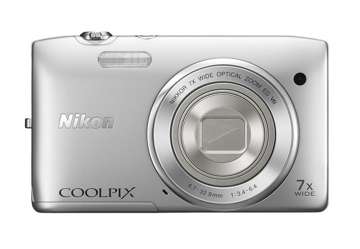 Nikon Coolpix S3500, stříbrná_510546076