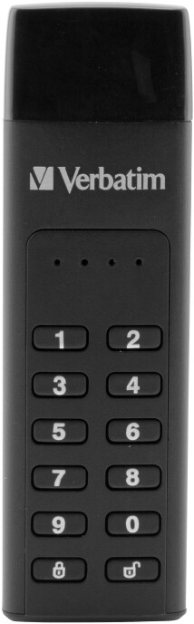 Verbatim Keypad Secure Drive USB-C, 64GB, černá_594897410