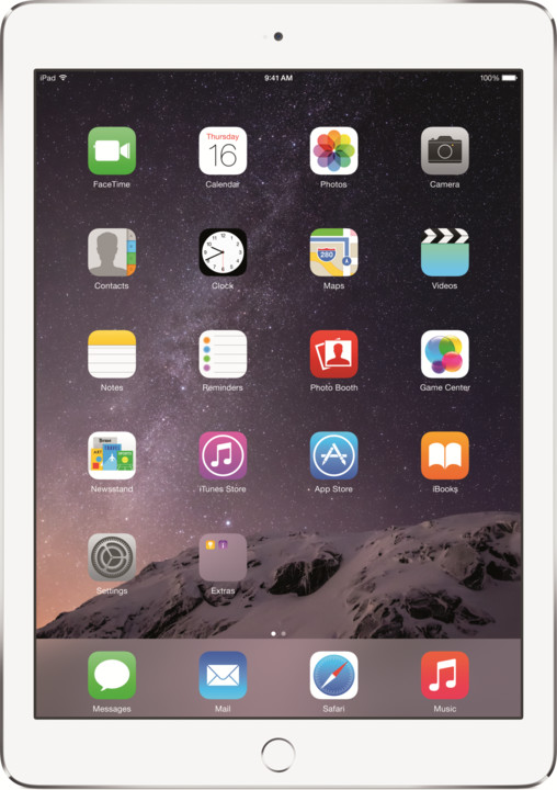 APPLE iPad Air 2, 128GB, Wi-Fi, stříbrná_146213879