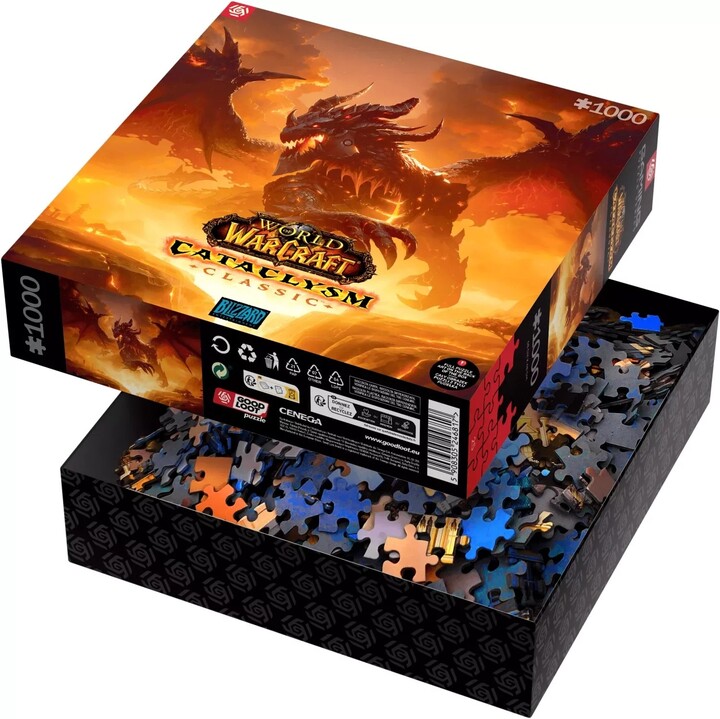 Puzzle World of Warcraft - Cataclysm Classic, 1000 dílků_817015958