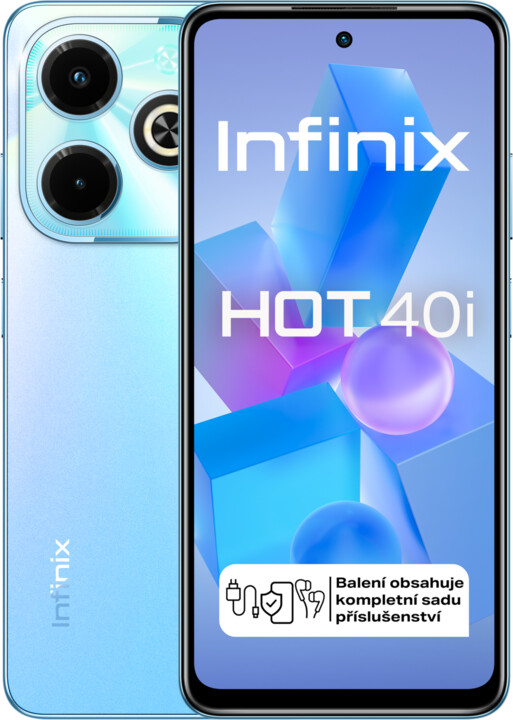 Infinix Hot 40i, 4GB/128GB, Palm Blue_881626502