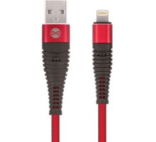 Forever datový kabel pro Apple iPhone, červená_870515245