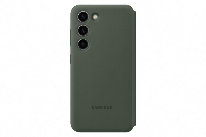 Samsung flipové pouzdro Smart View pro Galaxy S23, khaki_1223843105