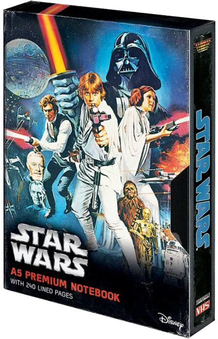 Zápisník Star Wars - New Hope VHS