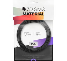 3Dsimo materiál - PLA (černá, zlatá, šedá)_540114096