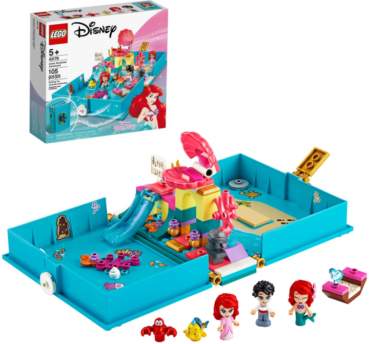 LEGO® Disney Princess 43176 Ariel a její pohádková kniha dobrodružství_1630386366