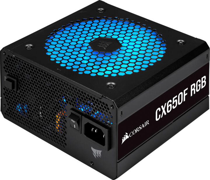 Corsair CX650F RGB - 650W, černý_750269626