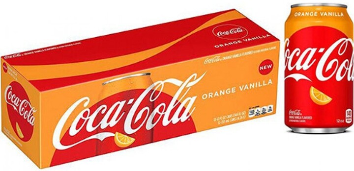 Coca Cola Orange Vanilla, limonáda, pomeranč/vanilka, 12x355 ml_1848590349