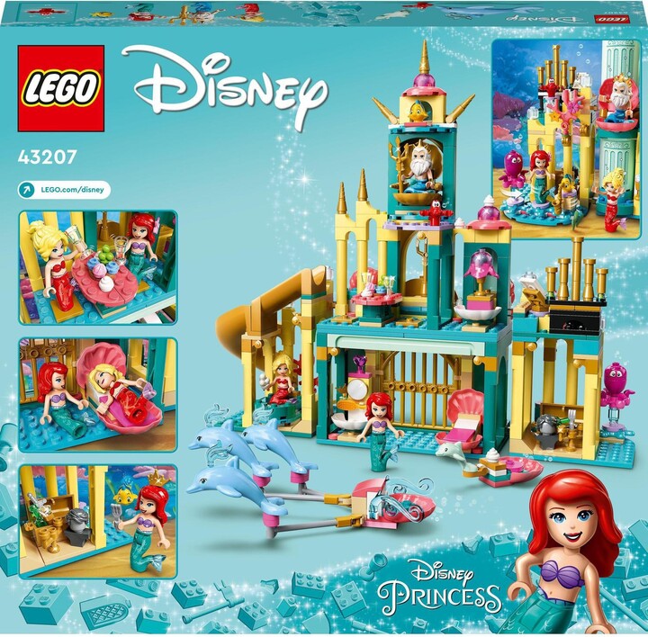 LEGO® Disney Princess 43207 Arielin podvodní palác_279525933