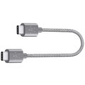 Belkin MIXIT kabel USB-C to USB-C, 20cm, šedý