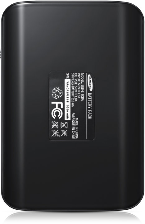 Samsung sada externí baterie EEB-EI1C pro zařízení Samsung, černá_1412671936