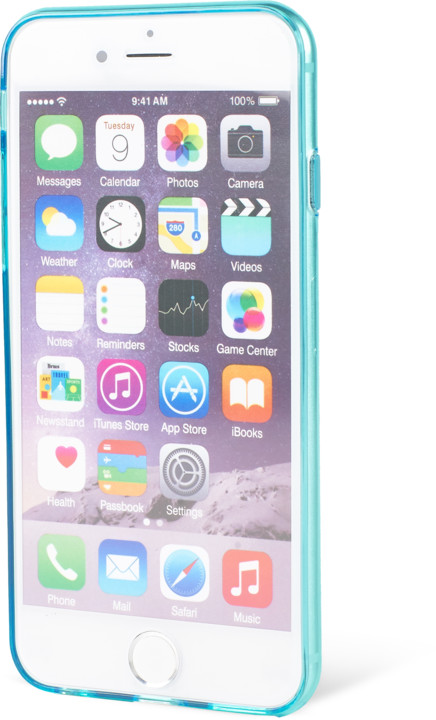 EPICO Ultratenký plastový kryt pro iPhone 6/6S TWIGGY GLOSS - modrá_972294812