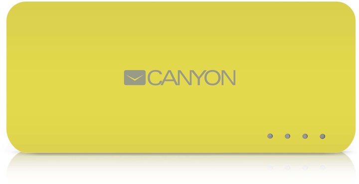 Canyon CNE-CPB44 Power Bank 4400mAh, žlutá_1038431899