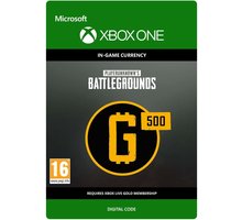 Playerunknown&#39;s Battlegrounds - 500 G-Coin (Xbox ONE) - elektronicky_207870258