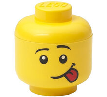 Úložný box LEGO Hlava - silly (mini) 40331726