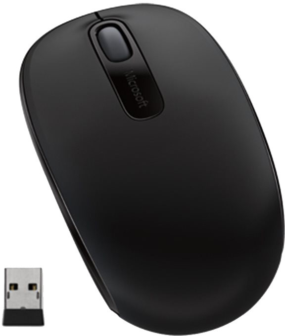 Microsoft Mobile Mouse 1850, černá_1222470703