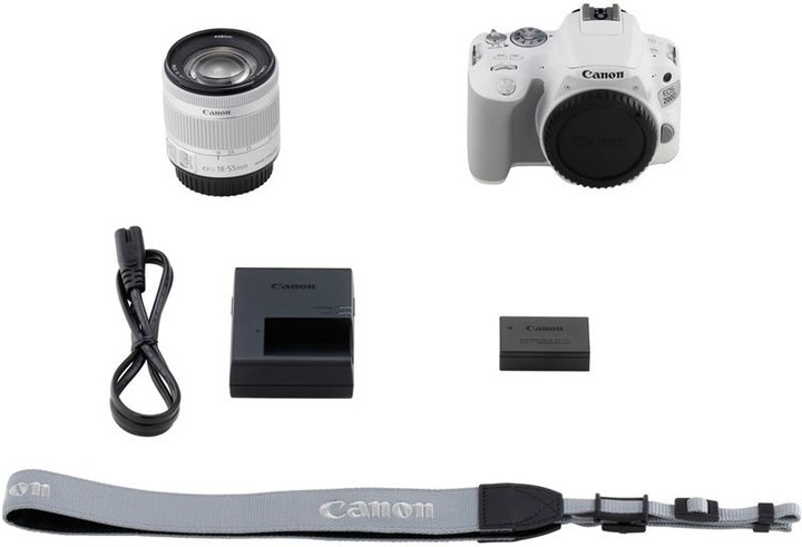 Canon EOS 200D + 18-55mm IS STM, bílá_548980910