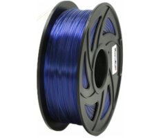 XtendLAN tisková struna (filament), PETG, 1,75mm, 1kg, průhledný modrý 3DF-PETG1.75-TBL 1kg