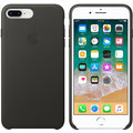 Apple kožený kryt na iPhone 8 Plus / 7 Plus, uhlově šedá