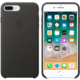 Apple kožený kryt na iPhone 8 Plus / 7 Plus, uhlově šedá