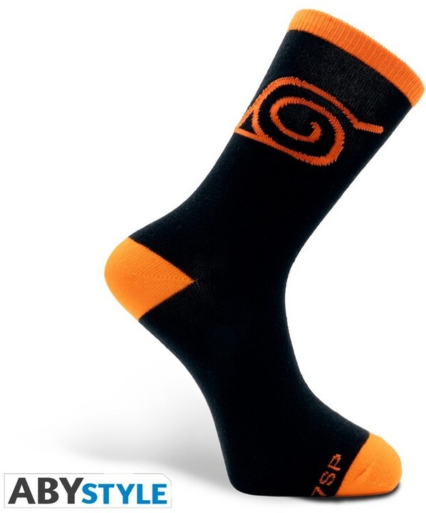 Ponožky Naruto Shippuden - Konoha, univerzální_1651636430