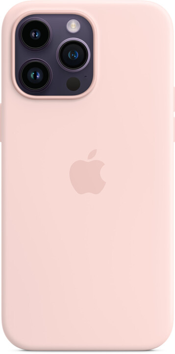 Apple Silikonový kryt s MagSafe pro iPhone 14 Pro Max, křídově růžová_1261533206