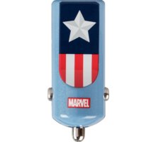 Tribe Marvel Captain America Nabíječka do auta - Modrá_139614422