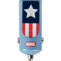 Tribe Marvel Captain America Nabíječka do auta - Modrá_139614422