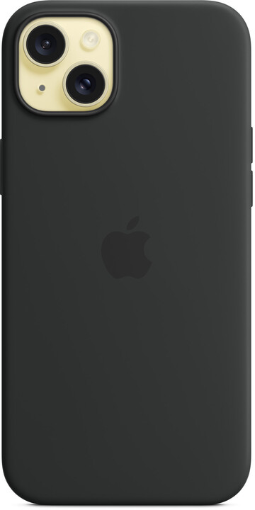 Apple Silikonový kryt s MagSafe pro iPhone 15 Plus, černá_1481729991