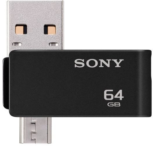 Sony Micro Vault OTG SA2 Duo - 64GB, černá_904658225