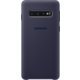 Samsung silikonový zadní kryt pro Samsung G973 Galaxy S10, modrá (Navy)