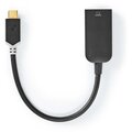 Nedis adaptér USB-C - HDMI (M/F), 4K@60Hz, 20cm, černá_2107457269