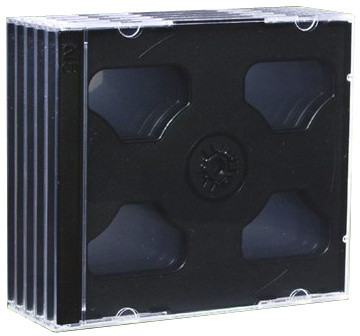 CD Box na 2 CD, černá, 5ks_414165018