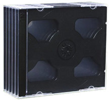 CD Box na 2 CD, černá, 5ks_414165018