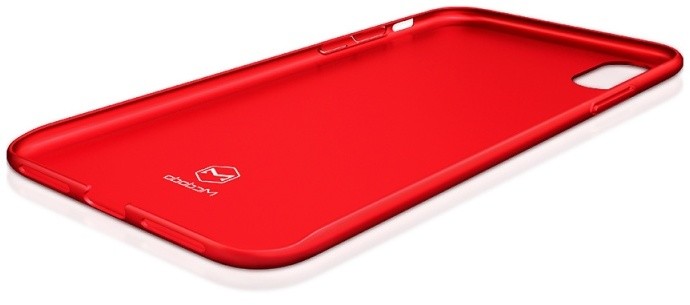 Mcdodo Super Vision zadní kryt pro Apple iPhone X/XS, červená_458607291