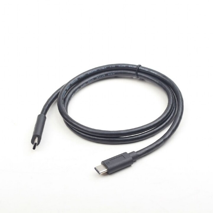 Gembird CABLEXPERT kabel USB-C - USB-C, USB 3.1, datový, 1m, černá_1281287599