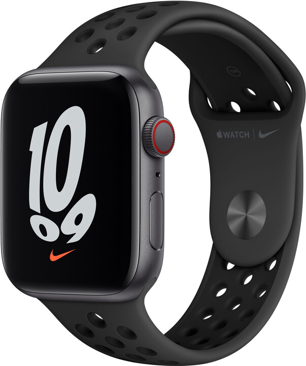 Apple Watch Nike SE Cellular 44mm Space Grey, Anthracite/Black Nike Sport Band_1057668926