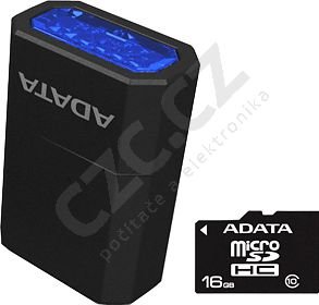 ADATA Micro SDHC 16GB Class 10 + USB čtečka_44423683