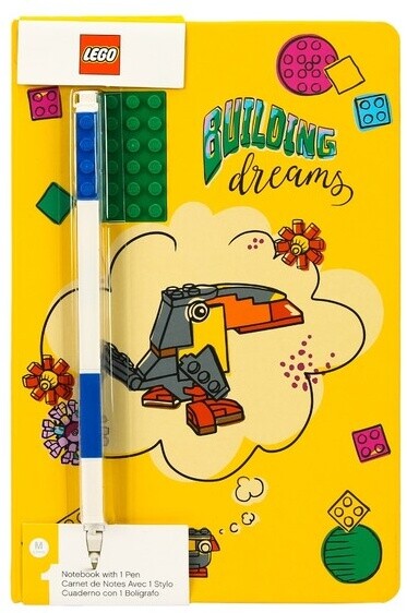Zápisník LEGO - Building Dreams, s perem, A5_332537706