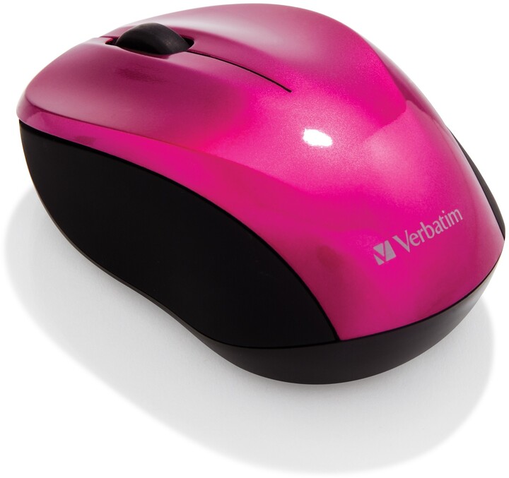 Verbatim Go Nano Wireless Mouse, růžová_1387409680