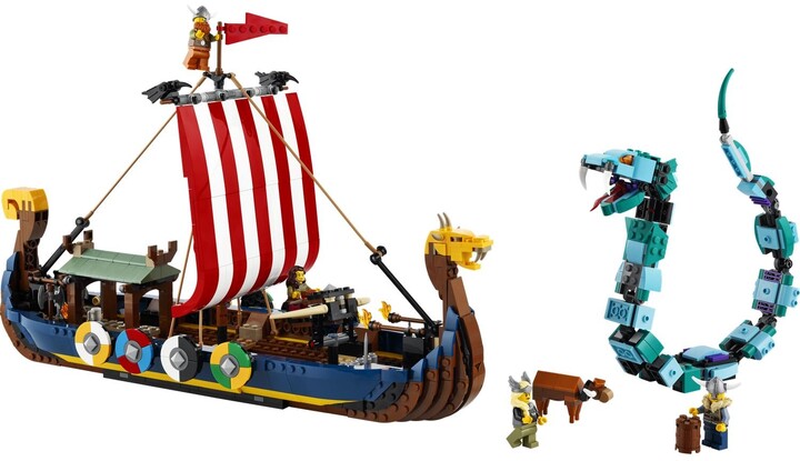 LEGO® Creator 31132 Vikingská loď a mořský had_1454069484