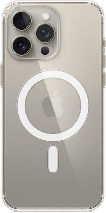 Apple průhledný kryt s MagSafe pro iPhone 15 Pro Max_1207185943
