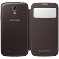 Samsung flipové pouzdro S-view EF-CI950BA pro Galaxy S4, hnědá_1247317871